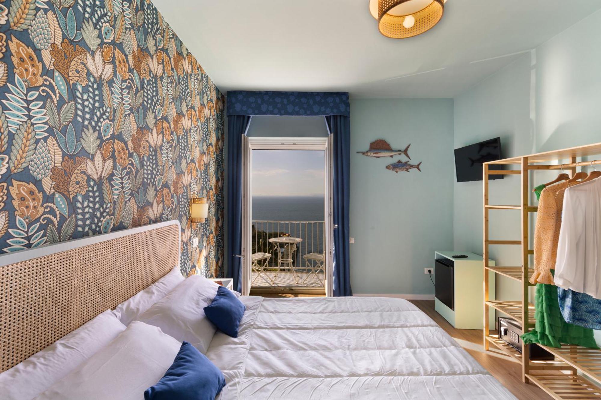 Hotel Villa Lubrense Sorrento Massa Lubrense Bagian luar foto