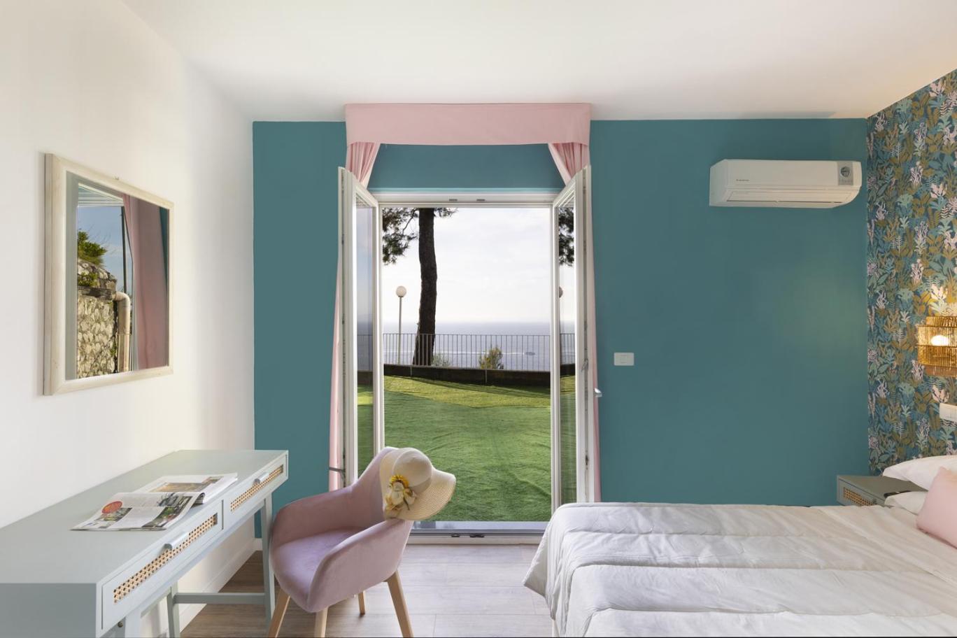 Hotel Villa Lubrense Sorrento Massa Lubrense Bagian luar foto